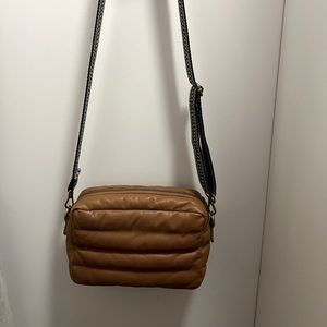 Madewell camera bag puffy leather